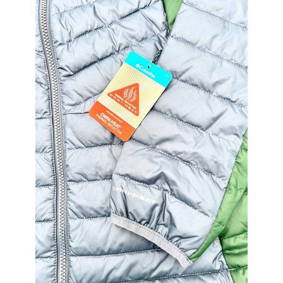 Columbia Women's Powder Lite II Full Zip Jacket Nocturnal and Spruce NWT $160 - Picture 12 of 13